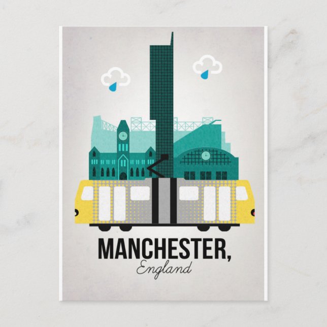 Manchester Postcard (Front)