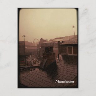 Manchester - Rainy City Postcard