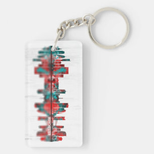 Manchester Skyline Key Ring