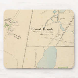 Manchester, Suffield, Broad Brook Mouse Pad