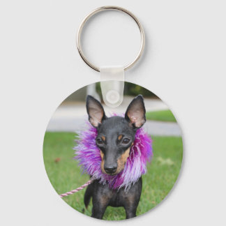Manchester Terrier Keychain