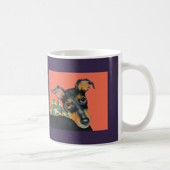 Manchester Terrier Mug (Right)