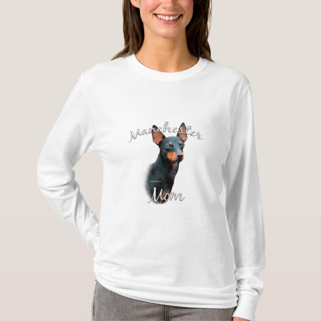 Manchester Terrier Mum 2 T-Shirt (Front)