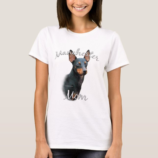 Manchester Terrier Mum 2 T-Shirt (Front)