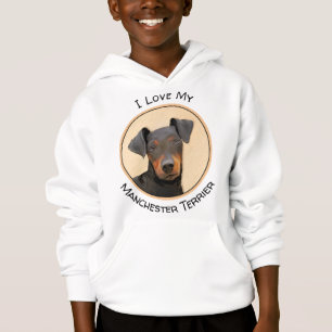 Manchester Terrier Painting Original Animal Art