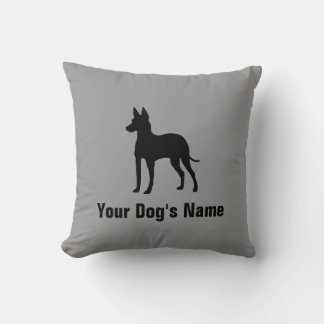 Manchester Terrier (Toy) トイ・マンチェスター・テリア Cushion