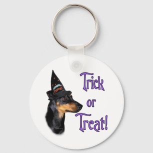 Manchester Terrier Trick Key Ring