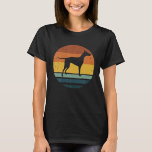 Manchester Terrier Vintage Retro Dog Mum Dad Gift T-Shirt