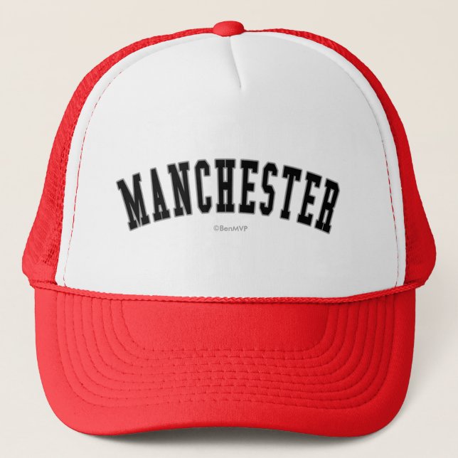 Manchester Trucker Hat (Front)