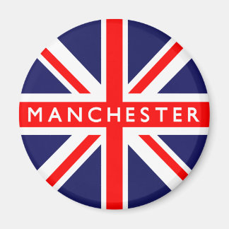 Manchester UK Flag Magnet