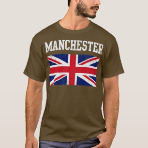 Manchester United Kingdom Flag England Union Jack T-Shirt
