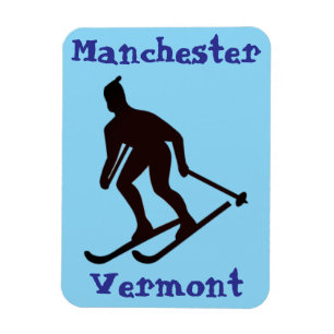 Manchester, VT (Vermont Apres ski Town) Magnet