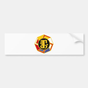 MANCHU SYMBOL - MANCHURIA, MANCHURIAN, CHINA BUMPER STICKER