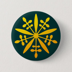 manchukuo 6 cm round badge