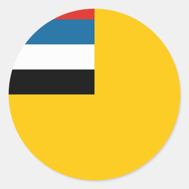 Manchukuo Classic Round Sticker (Front)