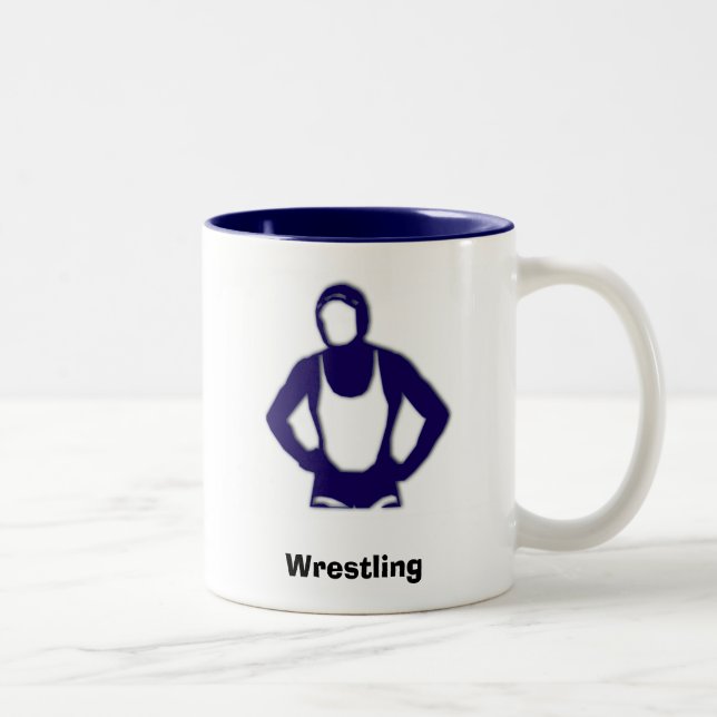 ManCub Wrestling mugs (Right)