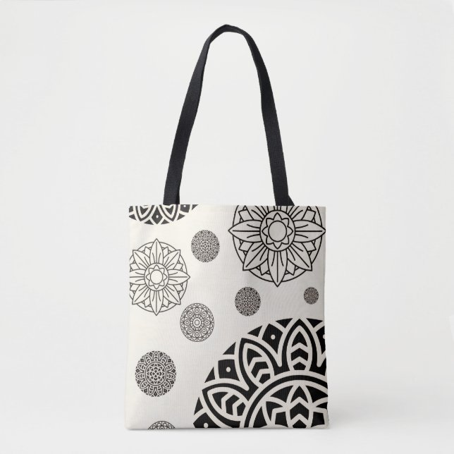 Mandal art design hand bag (Front)
