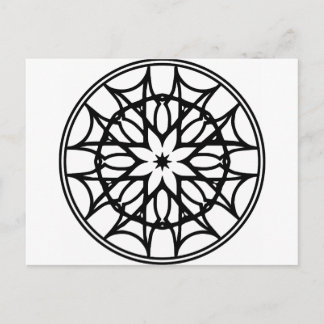 Mandala 11 dreamcatcher postcard