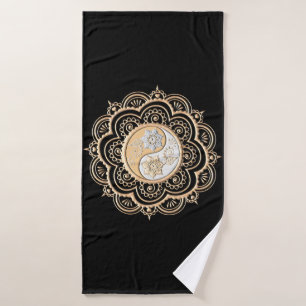 Mandala 1 bath towel