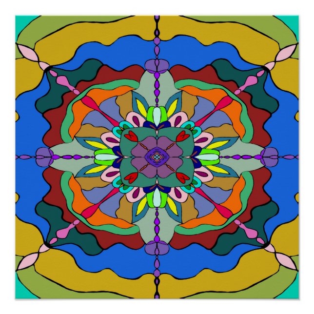 mandala 1 poster (Front)