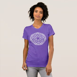 Mandala 1 White Design T-Shirt