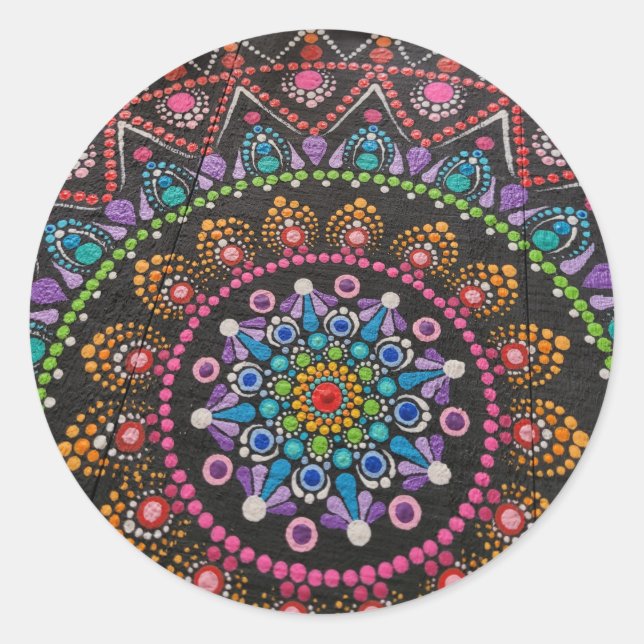 Mandala 25 Sticker (Front)