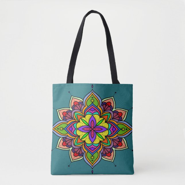 mandala 2 tote bag (Front)