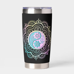 Mandala 3 water bottle insulated tumbler