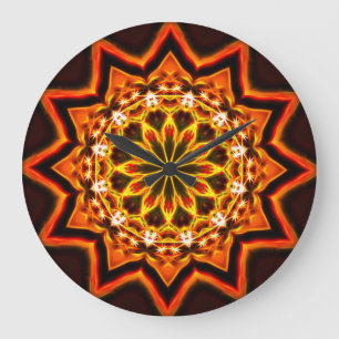 Mandala 4 Clock