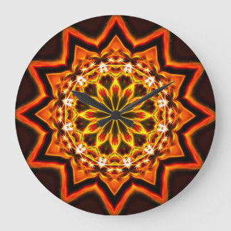 Mandala 4 Clock