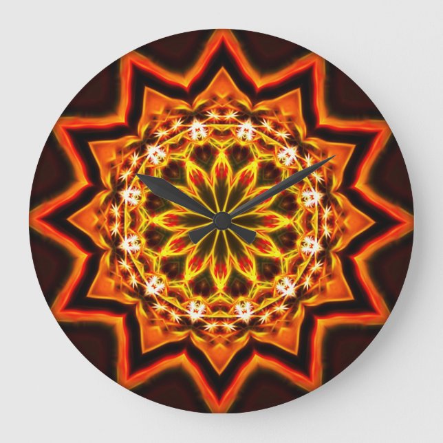 Mandala 4 Clock (Front)