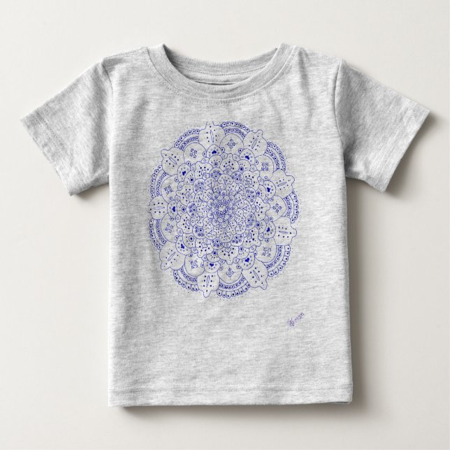 Mandala 5 Baby T-shirt (Front)