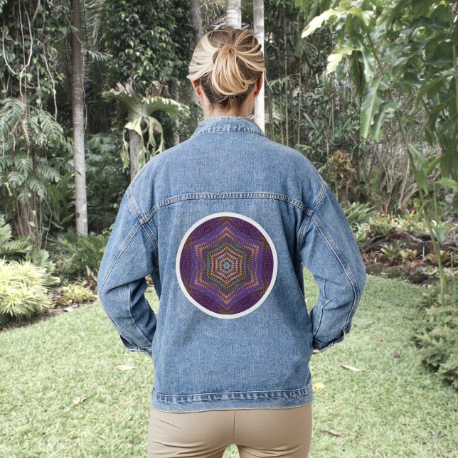 Mandala 5  Denim Jacket (Creator Uploaded)