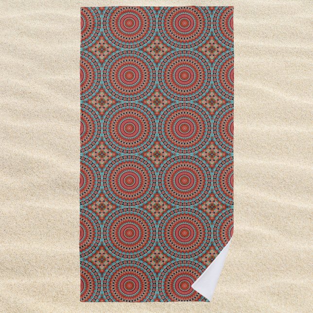 Mandala 6 Beach Towel (Creator Uploaded)