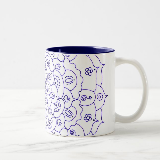 Mandala 7 Coffee MUG (Right)