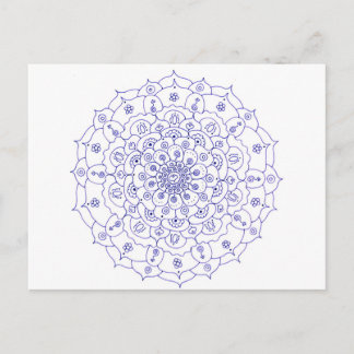 Mandala 7 Post Card