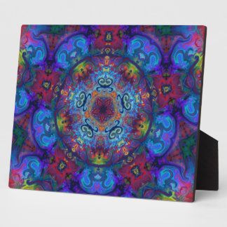 Mandala Art Abstract Design Plaque