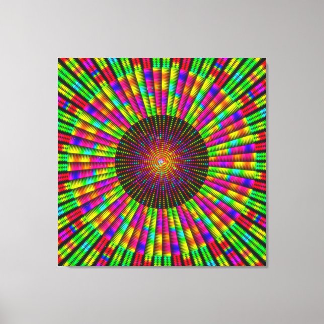 Mandala Art  Canvas Print (Front)