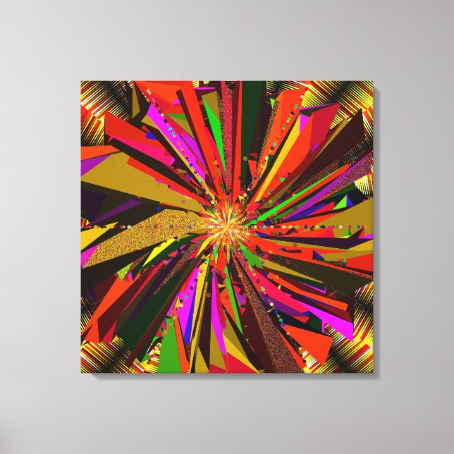 Mandala Art  Canvas Print (Front)