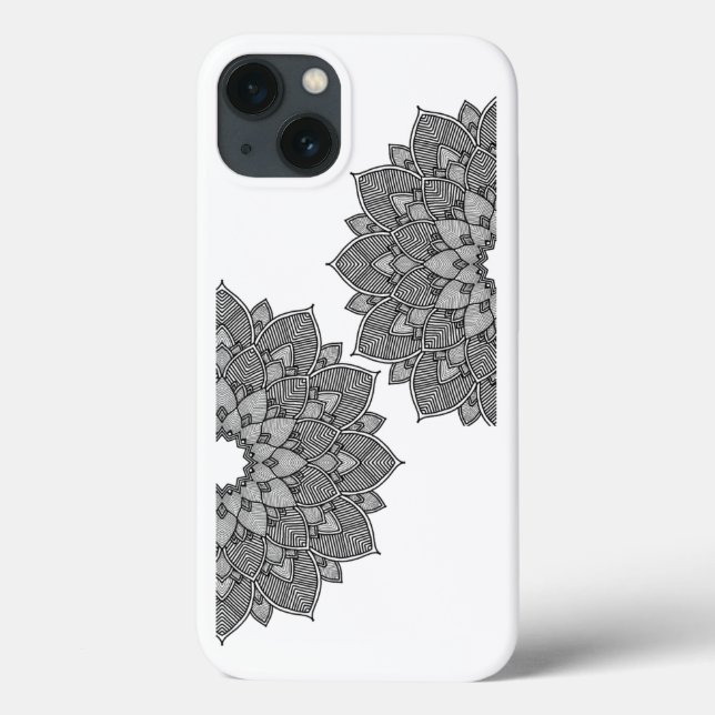 Mandala Art iPhone Cover - Boho Style (Back)
