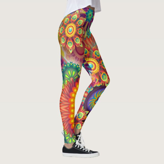 Mandala Art Leggings (Right)