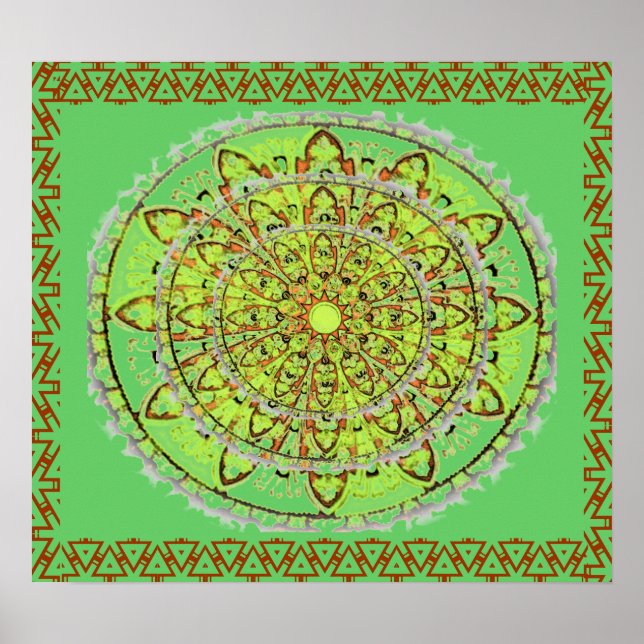Mandala Art Poster (Front)