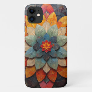 Mandala Art Textured Flower Case-Mate iPhone Case