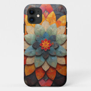 Mandala Art Textured Flower Case-Mate iPhone Case