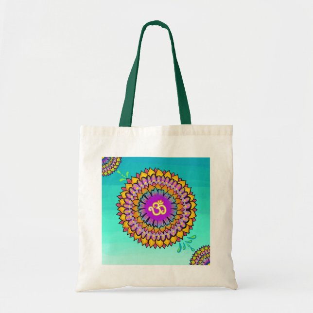 Mandala Aum Tote Bag (Front)