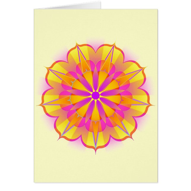 Mandala Baha'i Nine-pointed Star (Front)