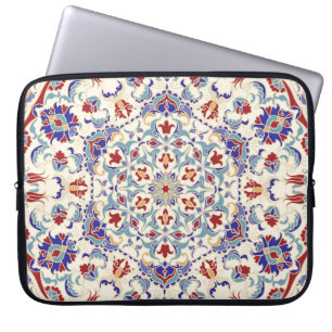 Mandala Beauty: Colourful Cultural Mosaic Laptop Sleeve