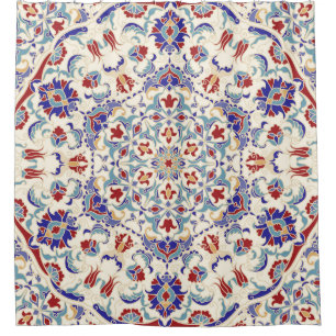 Mandala Beauty: Colourful Cultural Mosaic Shower Curtain