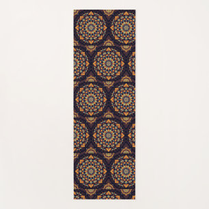 Mandala-Black Yoga Mat