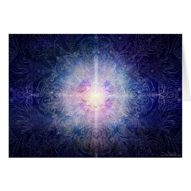 Mandala Blue Magenta (Front Horizontal)